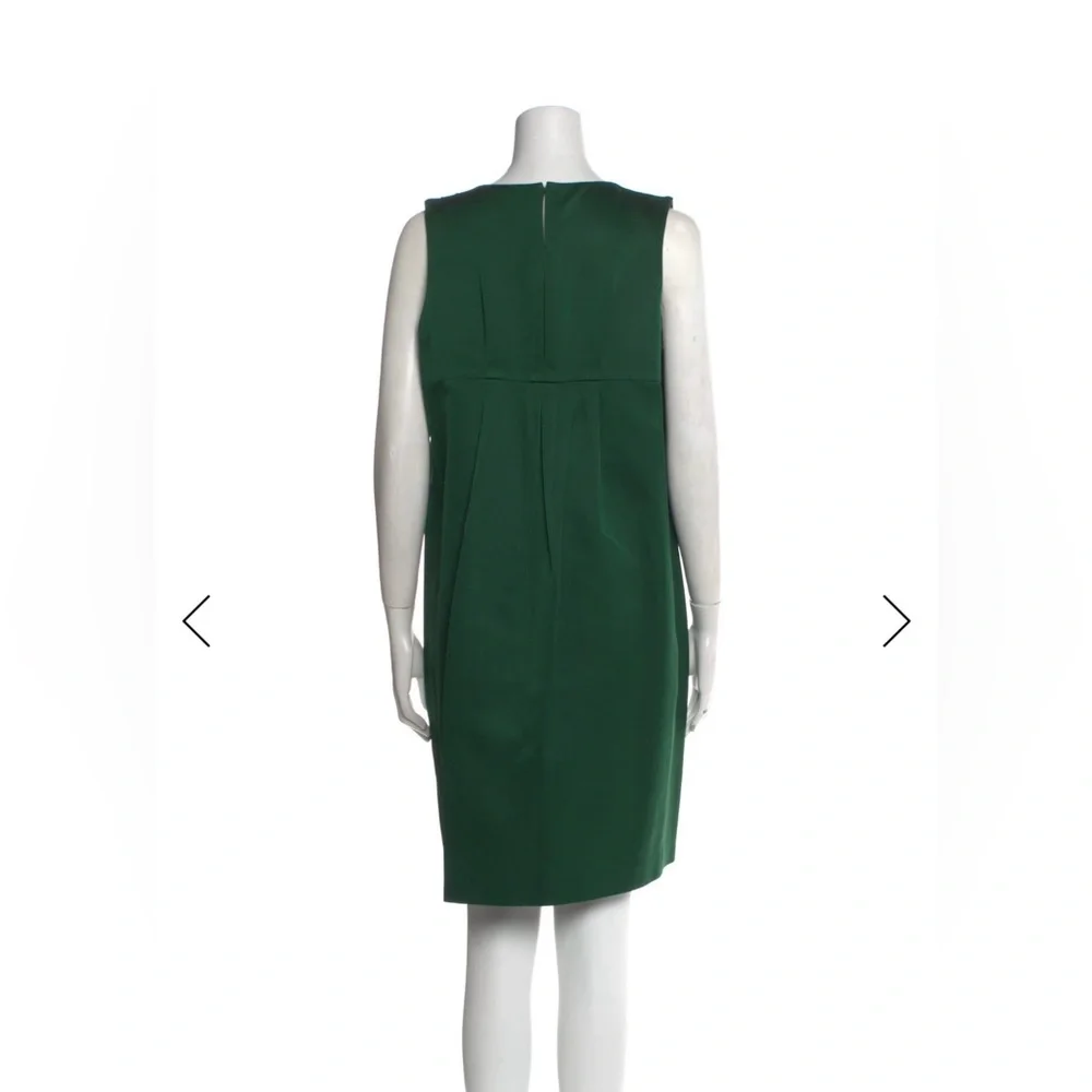 S Max Mara Deep Green Cotton Dress with Pockets - size XXL / US16 - Picture 5 of 6